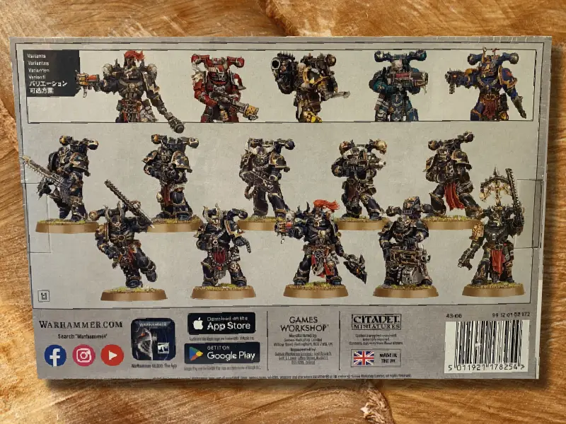 The Chaos Space Marines