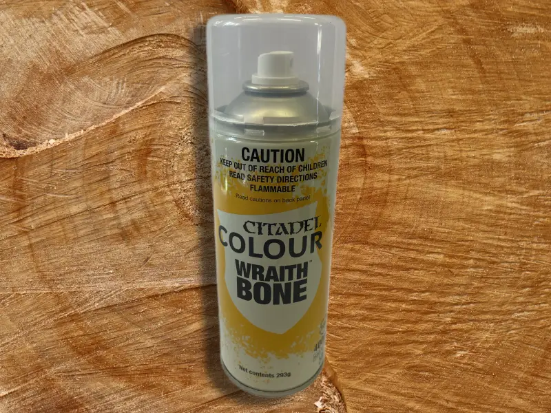 Citadel Colour Wraithbone Spray (400ml) – Undercoat Base Spray Paint