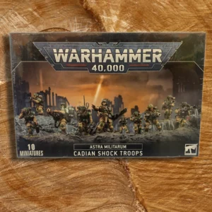 Astra Militarum: Cadian Shock Troops – Imperial Guard Infantry
