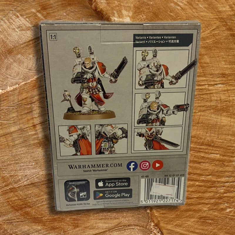 Blood Angels: Sanguinary Priest – Primaris Scale Apothecary Champion