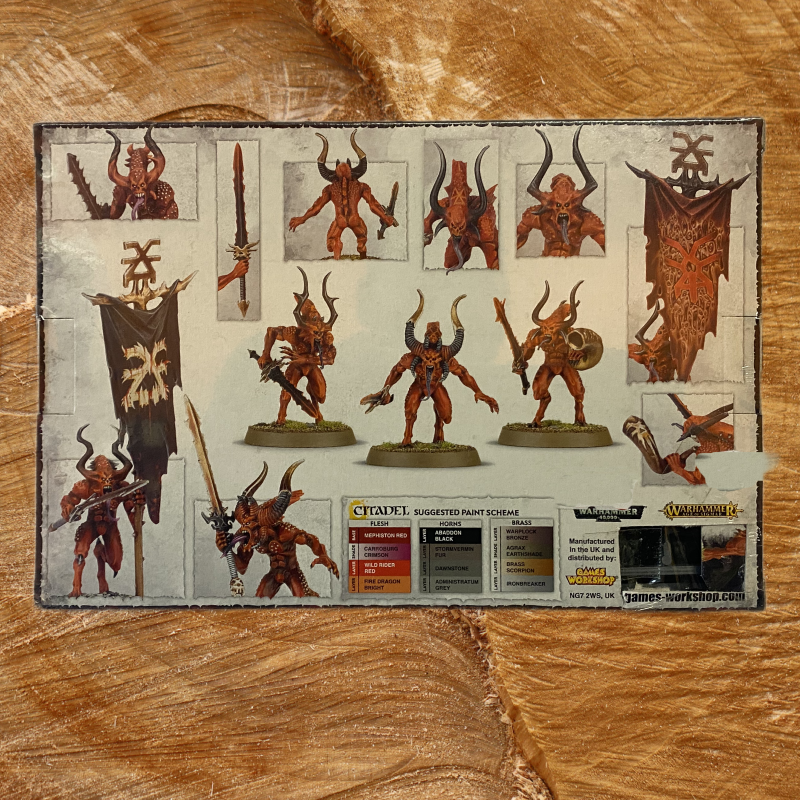Daemons of Khorne: Bloodletters – Chaos Shock Infantry (AoS / 40k)