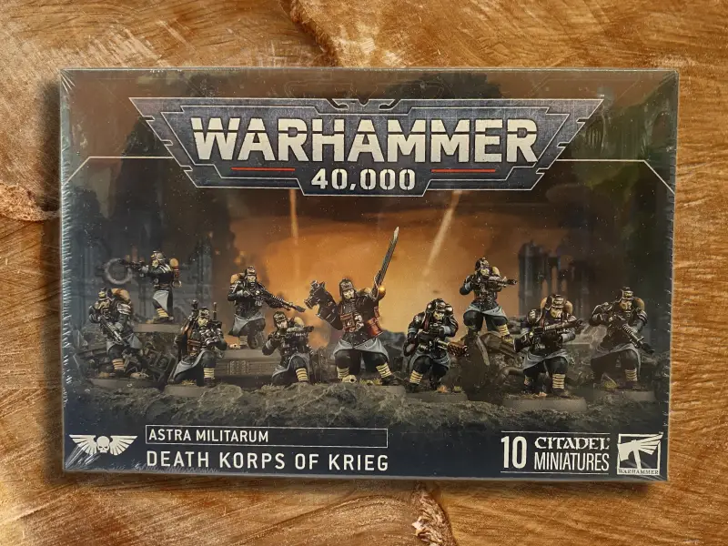 Astra Militarum: Death Korps of Krieg – Warhammer 40,000 Miniature Set