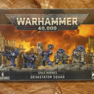 Space Marines: Devastator Squad – Warhammer 40,000 Miniature Set