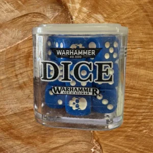 Blue Gaming Dice Set (Cube of 20x 16mm d6 Dice) – Wargaming Accessory