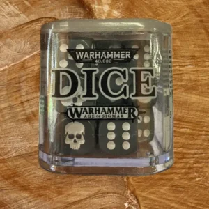 Grey Gaming Dice Set (Cube of 20x 16mm d6 Dice) – Wargaming Accessory