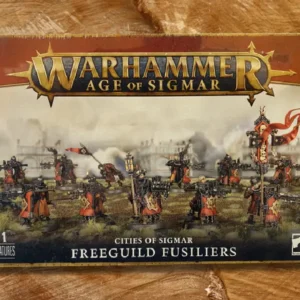 Cities of Sigmar: Freeguild Fusiliers โ Warhammer Age of Sigmar Miniature Set