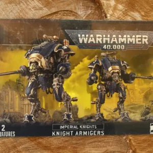 Imperial Knights: Knight Armigers – Warhammer 40,000 Miniature Set