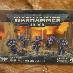 jump Pack Intercessors – Warhammer 40,000 Miniature Set