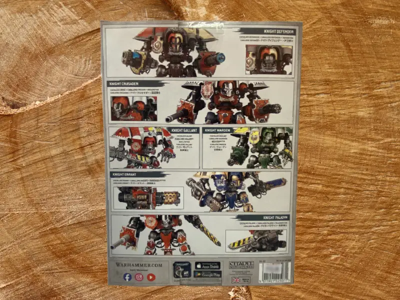 Imperial Knights: Knight Questoris – Warhammer 40,000 Miniature Set