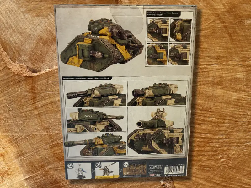 Astra Militarum: Leman Russ Battle Tank – Warhammer 40,000 Miniature Set - Image 2
