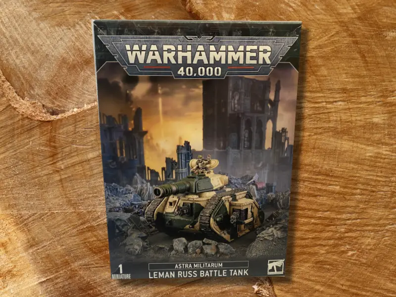 Astra Militarum: Leman Russ Battle Tank – Warhammer 40,000 Miniature Set
