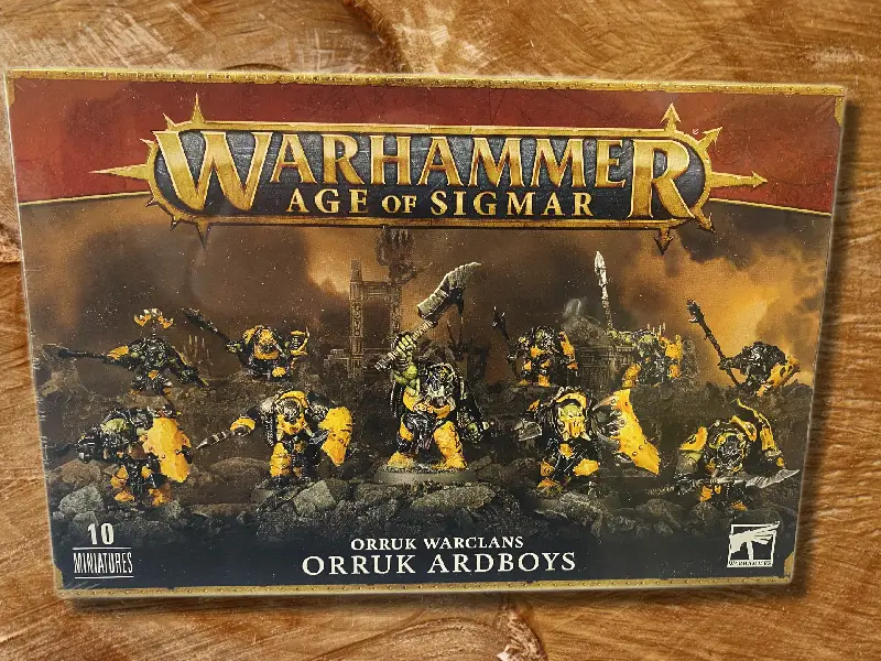 Orruk Warclans: Orruk Ardboys – Ironjawz Heavy Armored Infantry