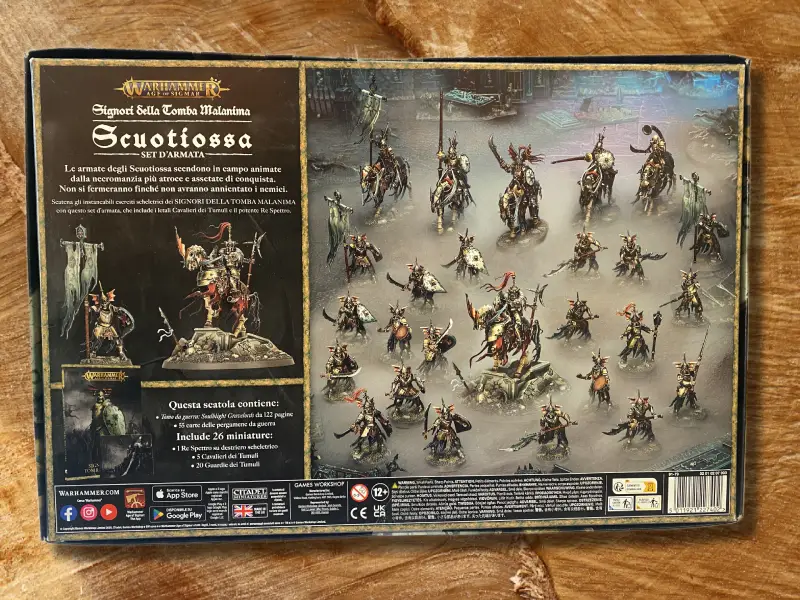 Ossiarch Bonereapers: Scuotiossa Army Set – Limited Edition Box Set