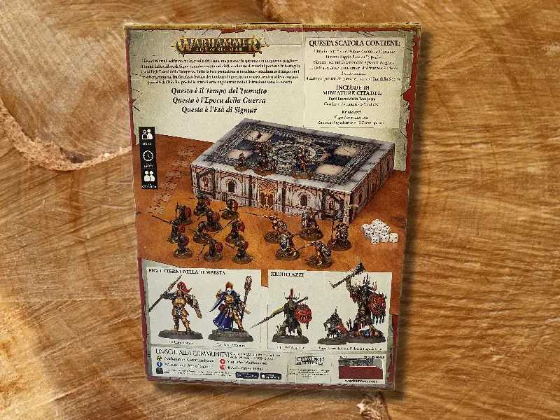 Warhammer: Warrior Starter Set – Complete Tabletop Gaming Box