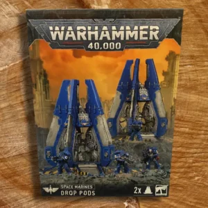 Space Marines: Drop Pod – Warhammer 40,000 Miniature Set