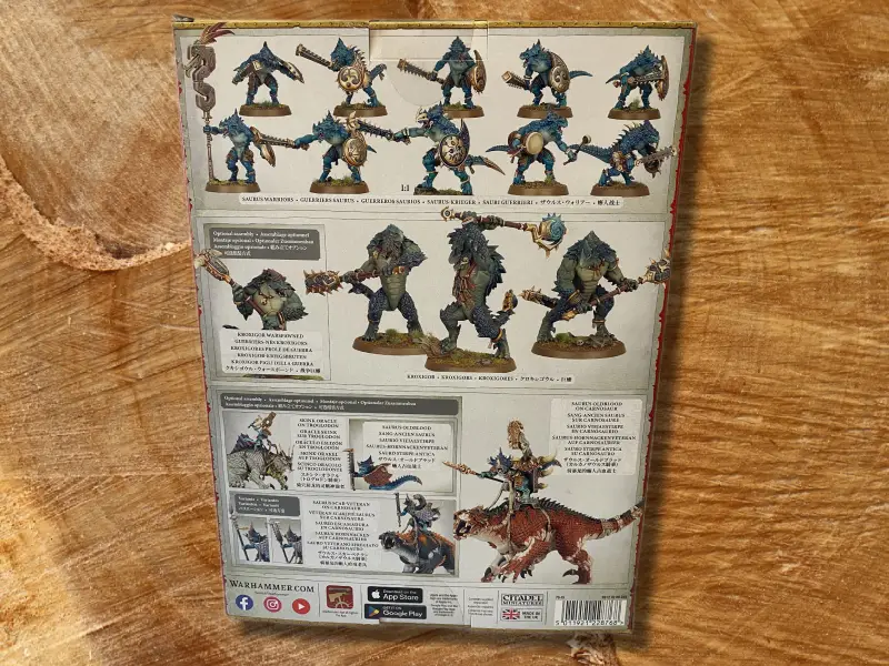 Seraphon: Spearhead – Warhammer Age of Sigmar Miniature Set