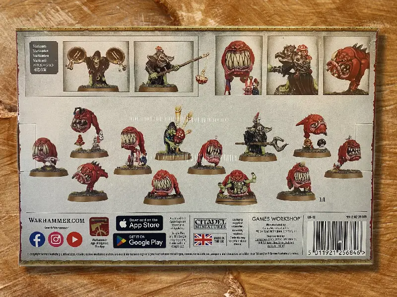 Gloomspite Gitz: Squig Herd – Warhammer Age of Sigmar Miniature Set