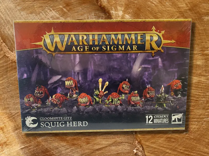 Gloomspite Gitz: Squig Herd – Warhammer Age of Sigmar Miniature Set