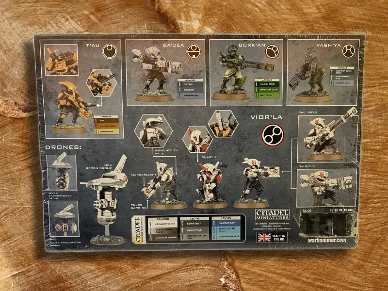 T'au Empire: Pathfinder Team – Warhammer 40,000 Miniature Set
