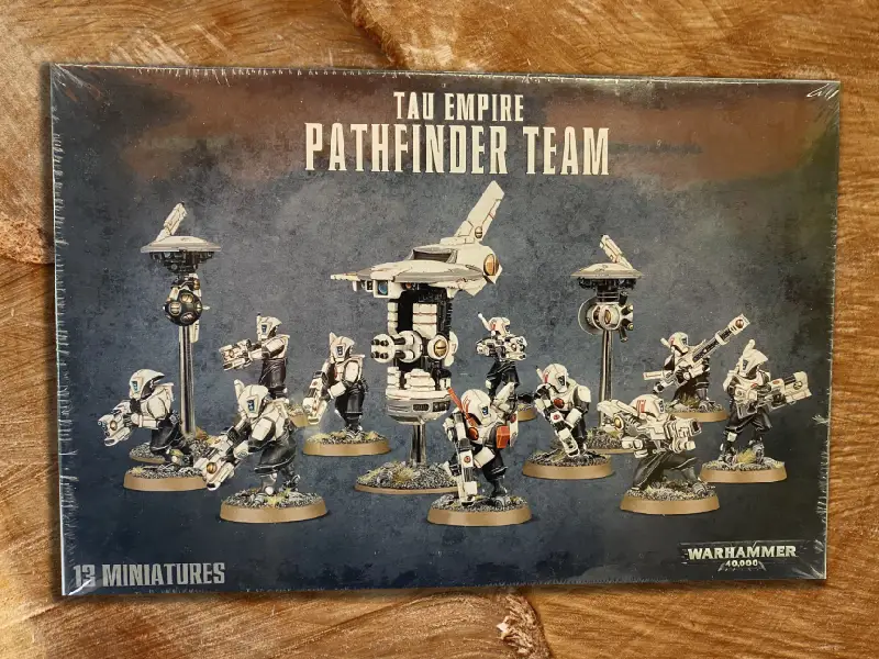 T'au Empire: Pathfinder Team – Warhammer 40,000 Miniature Set