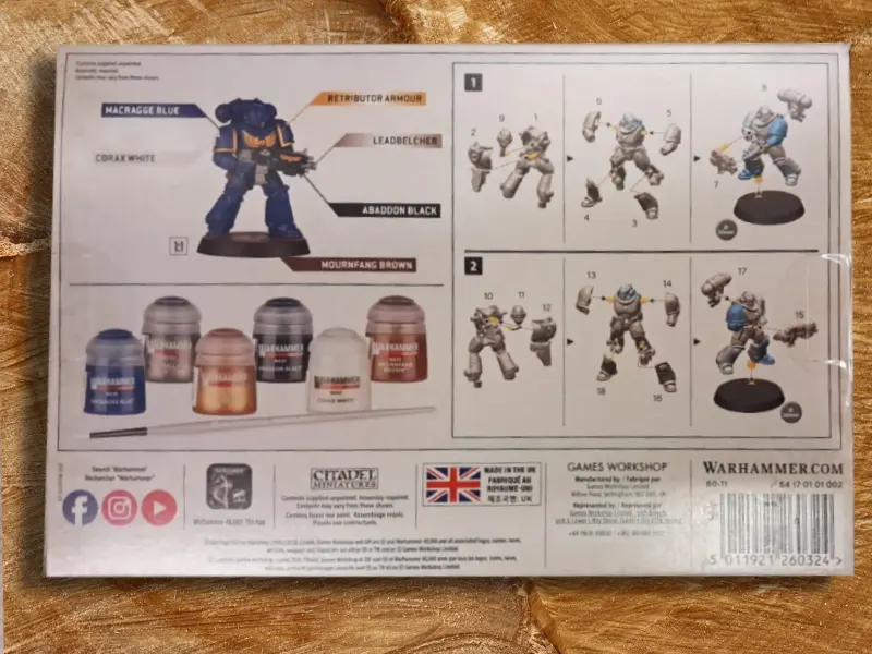 Warhammer 40,000: Space Marines Intercessors + Paints (Start Here) - Image 2