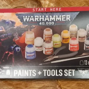 Warhammer 40,000: Paints + Tools Set (Start Here)